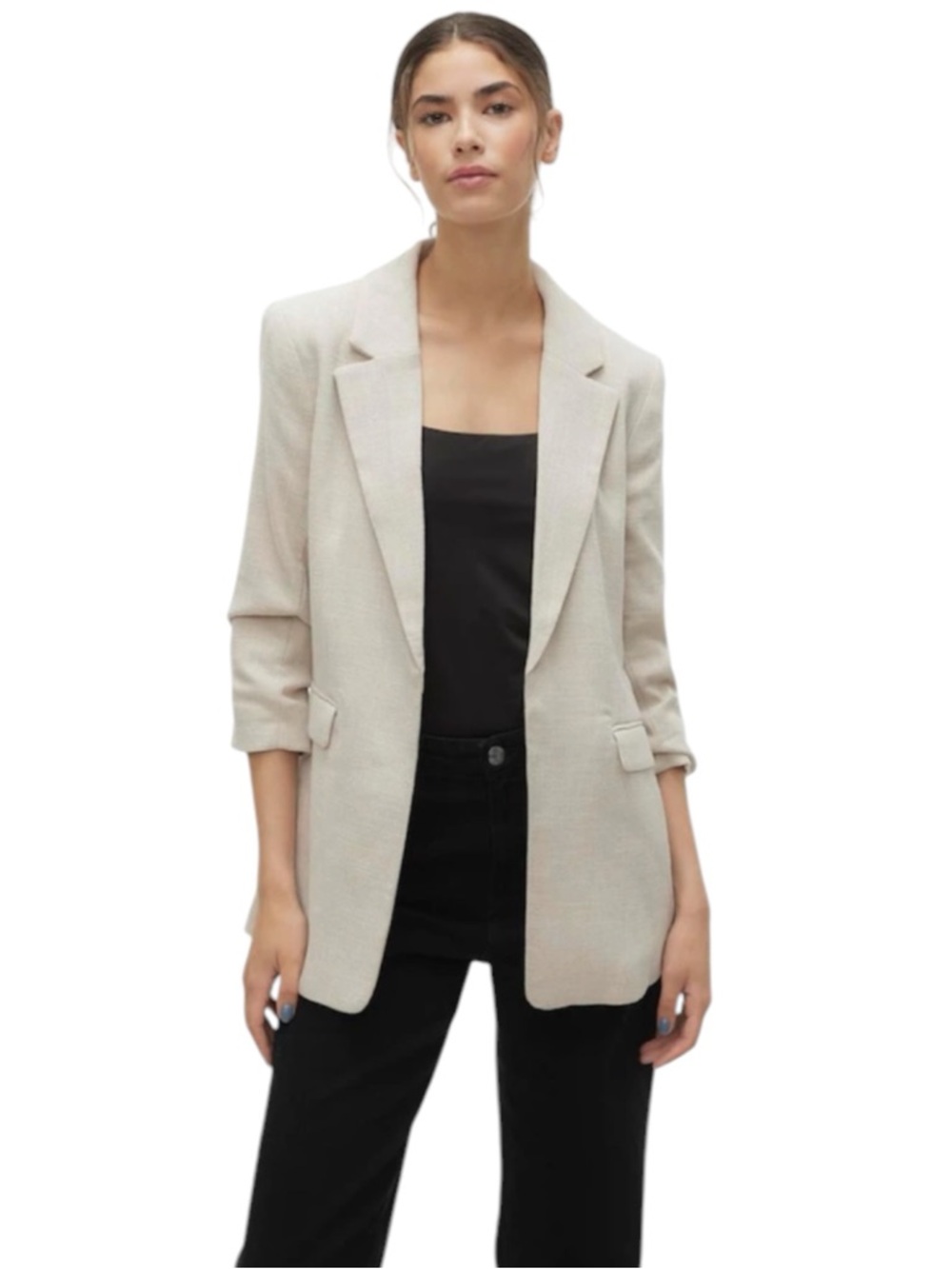 NWT‎ Vero Moda Vmelaine Boyfriend Oversized Jacket Blazer Spring Summer Lined